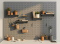 Koyu Gri Çok Amaçlı Pano Pegboard